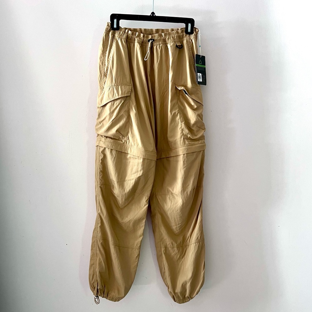 ALPINE NWT Men’s Convertible Hiking Pant Utility Khakis Small / Medium $80